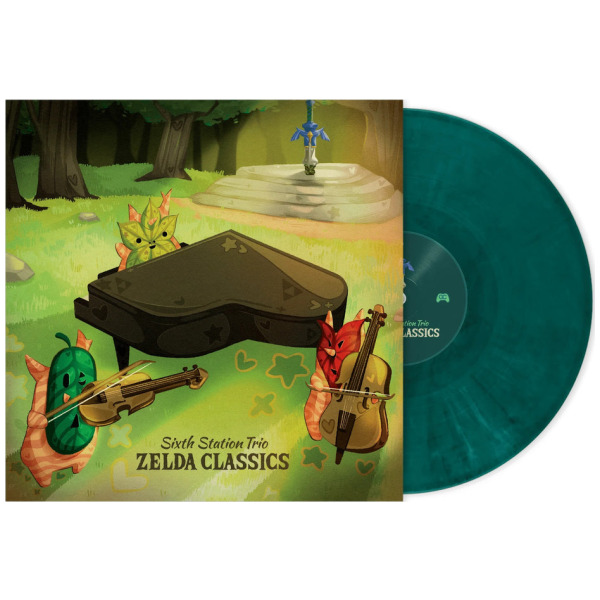 Zelda Classics Sixth Station Trio Spruce Green LP Vinyl - PNP